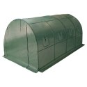 TUNEL FOLIOWY OGRODOWY SZKLARNIA NA WARZYWA ROŚLINY 4X3X2 M