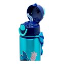 Disney Stitch - Bidon aluminiowy ze słomką i paskiem 730 ml