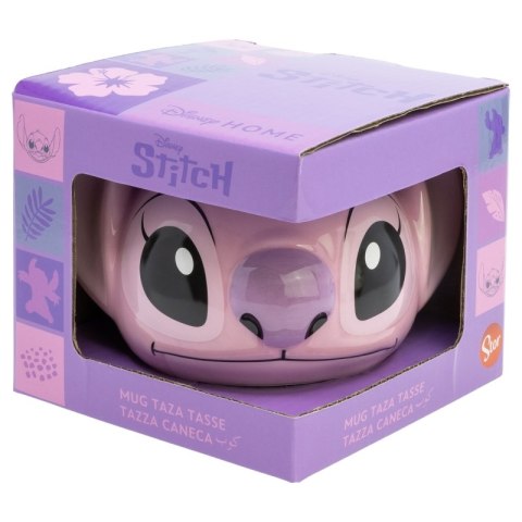 Disney Stitch - Kubek ceramiczny 3D w pudełku prezentowym z kolekcji Angel 375 ml