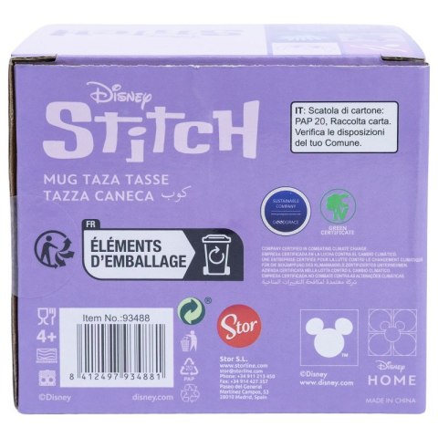Disney Stitch - Kubek ceramiczny w pudełku prezentowym z kolekcji Stitch & Angel 325 ml