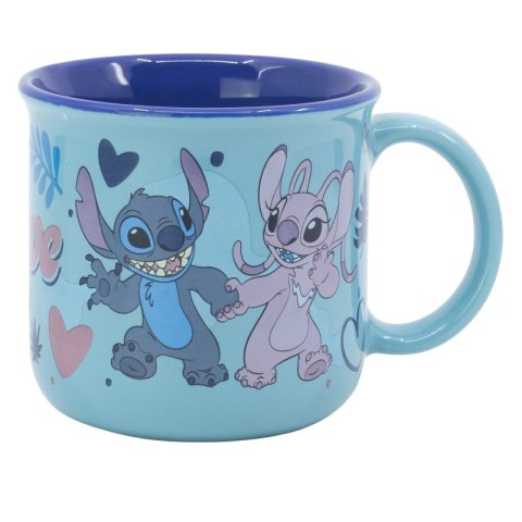 Disney Stitch - Kubek ceramiczny w pudełku prezentowym z kolekcji Stitch & Angel 355 ml