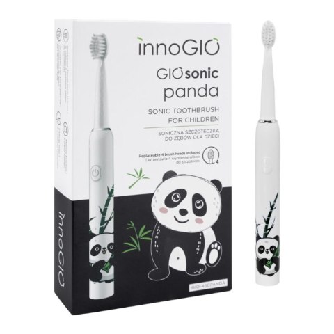 INNOGIO GIO-460PANDA Soniczna szczoteczka + wymienne główki GIO-460BH2 GRATIS INNOGIO GIO-460PANDA Soniczna szczoteczka + wymienne główki GIO-460BH2 GRATIS