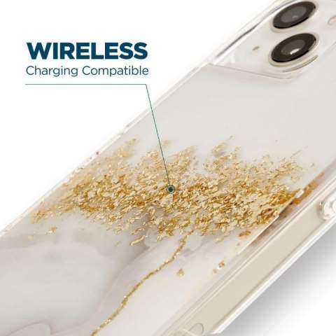 Case-Mate Karat - Etui iPhone 14 Plus zdobione złotem (Marble) Case-Mate Karat - Etui iPhone 14 Plus zdobione złotem (Marble)