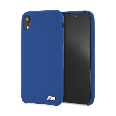 BMW Silicone M Collection - Etui iPhone Xr (niebieski) BMW Silicone M Collection - Etui iPhone Xr (niebieski)