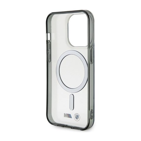 BMW Silver Ring MagSafe - Etui iPhone 14 Pro (Przezroczysty) BMW Silver Ring MagSafe - Etui iPhone 14 Pro (Przezroczysty)