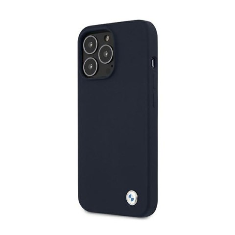BMW Silicone Signature Logo - Etui iPhone 13 Pro Max (granatowy) BMW Silicone Signature Logo - Etui iPhone 13 Pro Max (granatowy)