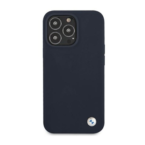 BMW Silicone Signature Logo - Etui iPhone 13 Pro Max (granatowy) BMW Silicone Signature Logo - Etui iPhone 13 Pro Max (granatowy)
