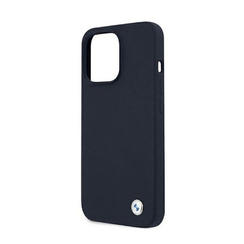 BMW Silicone Signature Logo - Etui iPhone 13 Pro Max (granatowy) BMW Silicone Signature Logo - Etui iPhone 13 Pro Max (granatowy)