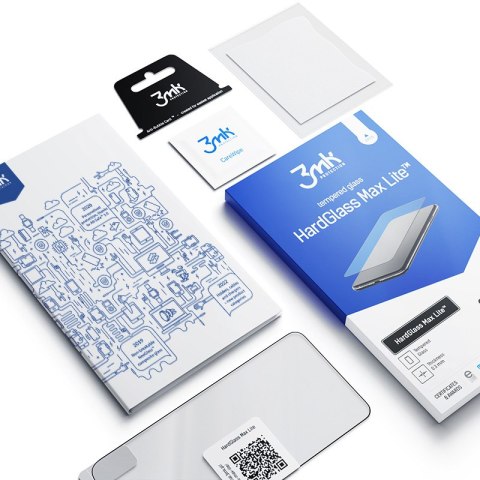 3mk HardGlass Max Lite - Szkło hartowane do iPhone 14 / iPhone 13 / iPhone 13 Pro (Czarny) 3mk HardGlass Max Lite - Szkło hartowane do iPhone 14 / iPhone 13 / iPhone 13 Pro (Czarny)