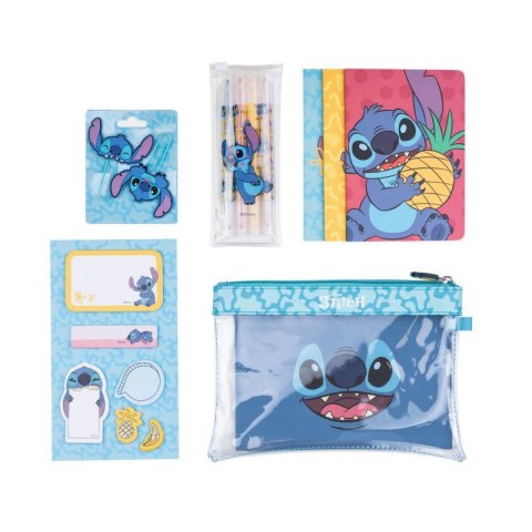 Disney Stitch - Zestaw przyborów szkolnych z kolekcji Tropical