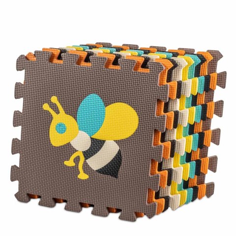 MATA EDUKACYJNA PIANKOWA PUZZLE ZWIERZĄTKA KOLOROWA 85 X 85 CM 9 ELEMENTÓW KOLOROWA FOLIA MATA EDUKACYJNA PIANKOWA PUZZLE ZWIERZĄTKA KOLOROWA 85 X 85 CM 9 ELEMENTÓW KOLOROWA FOLIA