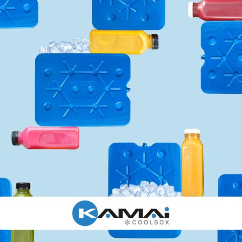 Wkład mrożący do lodówek turystycznych PŁASKI 800ml KAMAI Wkład mrożący do lodówek turystycznych PŁASKI 800ml KAMAI