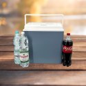 Lodówka samochodowa elektryczna 24L ICEGO, zasilanie 12-230V, niebieska