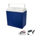 Lodówka samochodowa elektryczna 30L ICEGO, zasilanie 12-230V, niebieska