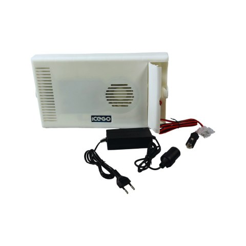 Lodówka samochodowa elektryczna 30L ICEGO, zasilanie 12-230V, niebieska Lodówka samochodowa elektryczna 30L ICEGO, zasilanie 12-230V, niebieska
