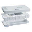 Lodówka samochodowa elektryczna 30L ICEGO, zasilanie 12-230V, niebieska