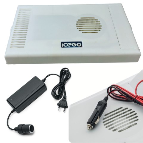 Lodówka samochodowa elektryczna 30L ICEGO, zasilanie 12-230V, niebieska Lodówka samochodowa elektryczna 30L ICEGO, zasilanie 12-230V, niebieska