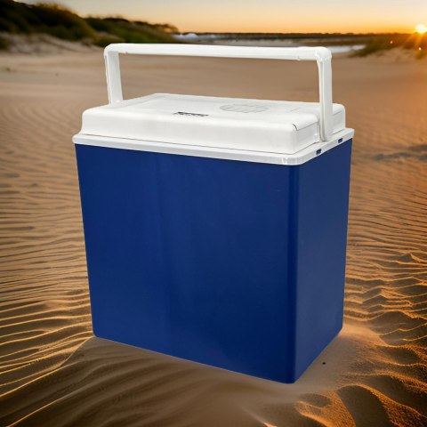 Lodówka samochodowa elektryczna 30L ICEGO, zasilanie 12-230V, niebieska Lodówka samochodowa elektryczna 30L ICEGO, zasilanie 12-230V, niebieska
