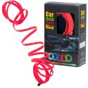 OŚWIETLENIE AMBIENTOWE LED DO SAMOCHODU / AUTA USB / 12V TAŚMA 5M CZERWONA