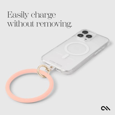 Case-Mate Phone Bangle - Brelok / bransoletka na nadgarstek do smartfona (Peach) Case-Mate Phone Bangle - Brelok / bransoletka na nadgarstek do smartfona (Peach)