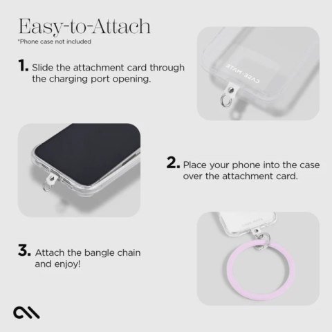 Case-Mate Phone Bangle - Brelok / bransoletka na nadgarstek do smartfona (Stardust) Case-Mate Phone Bangle - Brelok / bransoletka na nadgarstek do smartfona (Stardust)