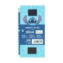 Disney Stitch - Magnetyczny notatnik / lista zakupów na lodówkę + ołówek z kolekcji Tropical (10 x 21 cm)