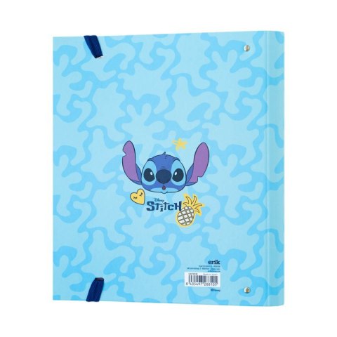 Disney Stitch - Segregator A4 z kolekcji Tropical (4 ringi, gumka)