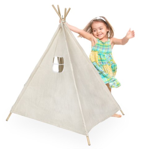 NAMIOT DOMEK INDIAŃSKI DLA DZIECI TIPI 135CM NAMIOT DOMEK INDIAŃSKI DLA DZIECI TIPI 135CM